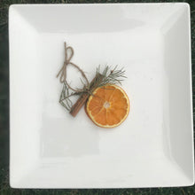 Load image into Gallery viewer, Dried Orange + Cinnamon + Pine Ornament | Handmade Christmas Ornament | Boho