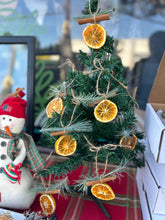 Load image into Gallery viewer, Dried Orange + Cinnamon + Pine Ornament | Handmade Christmas Ornament | Boho
