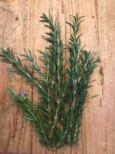 Load image into Gallery viewer, Dried Hand Made Rosemary, Lavender, and White Sage Smudge Stick Wand | New Moon Ceremony, Cleansing 6 - 8 inch