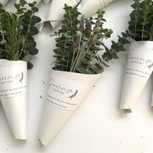 Load image into Gallery viewer, Mini Eucalyptus Bouquet with Lavender or Rosemary | Silver Leaf Mountain Gum Eucalyptus, Aromatherapy, Tablescape, Center Piece