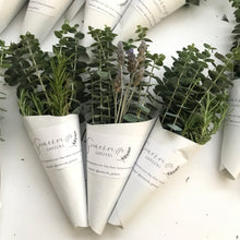 Load image into Gallery viewer, Mini Eucalyptus Bouquet with Lavender or Rosemary | Silver Leaf Mountain Gum Eucalyptus, Aromatherapy, Tablescape, Center Piece