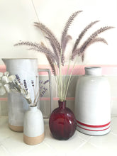 Load image into Gallery viewer, DRIED Purple Fountain Grass | Ornamental Grass Floral Arrangement | Boho Decor Centerpiece, Tablescape