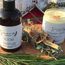 Load image into Gallery viewer, Mandarin + Eucalyptus Room Parfum | Mandarin + Eucalyptus Fragrance Room Spritz | Aromatherapy