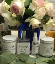 Load image into Gallery viewer, Rose Scent Soy Candle 8 oz | Scented Soy Candle, Handmade Candle, 100% Soy Wax, Natural Soy Candle Aromatherapy