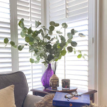 Load image into Gallery viewer, DRIED Eucalyptus Silver Dollar Bouquet | Eucalyptus Branches | Wedding, Bridal, Boho Decor Centerpiece, Tablescape