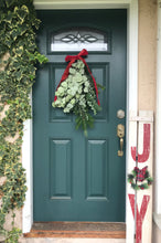 Load image into Gallery viewer, DRIED Eucalyptus and Pine Wreath Spray - Large