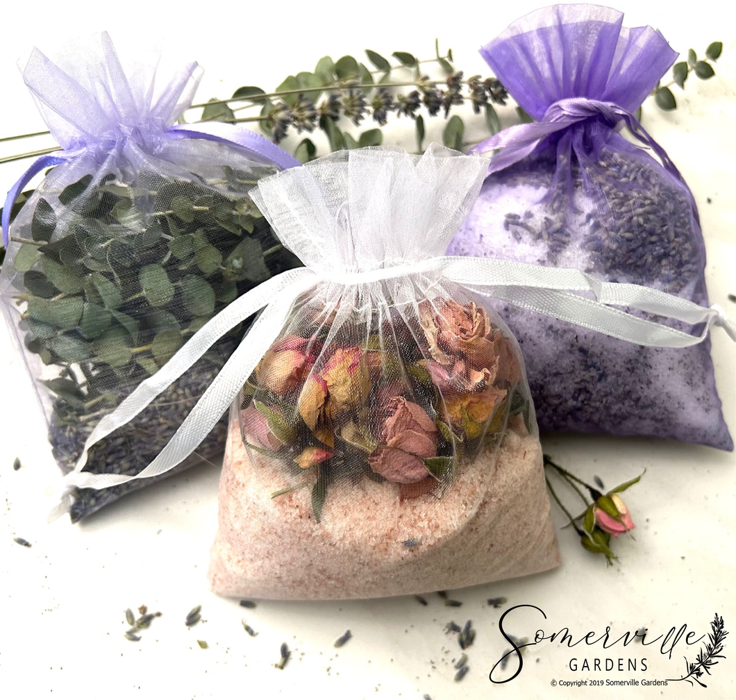 Trio Bath Collection | Lux Bath | Bath Aura Cleansing | Love Ritual Bath Salts | Herbal Bath Soak | Cleansing Bath