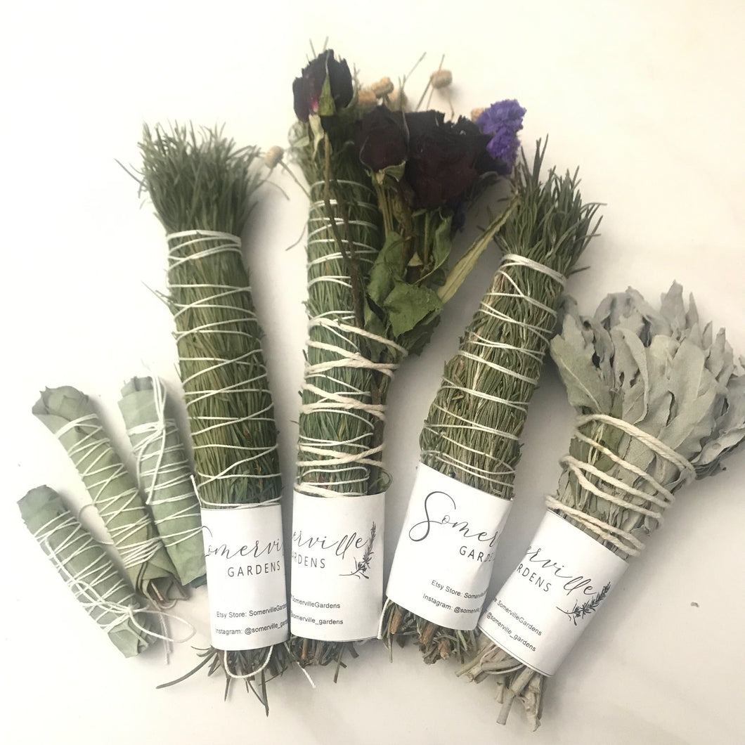 Capricorn Smudge Kit Bundle | Curated Wands | New Moon, Incense, Cleansing, Ritual