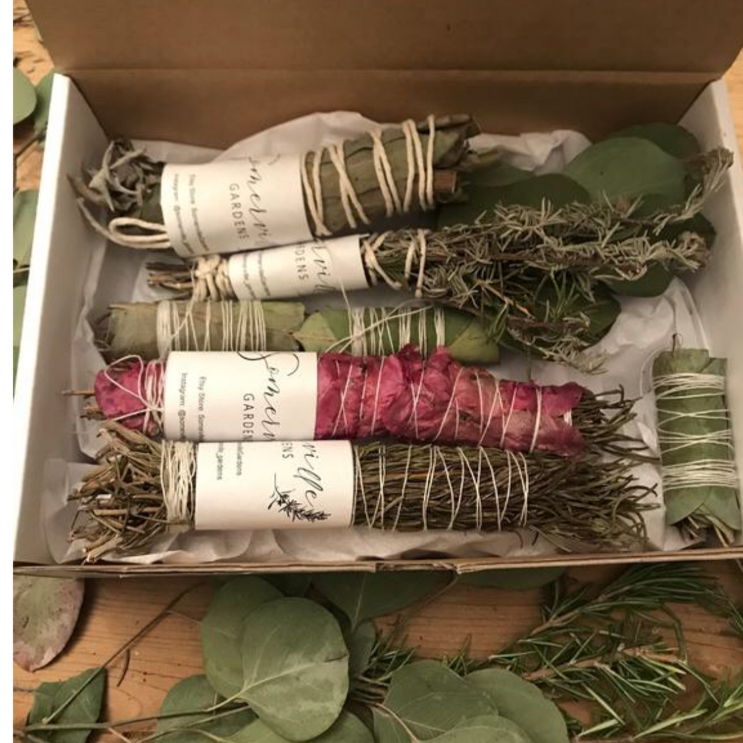 Assorted Smudge Kit Bundle | Self Care, New Moon, Cleansing