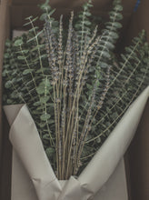 Load image into Gallery viewer, Eucalyptus + Lavender Shower Bunch| Eucalyptus Bouquet | Aromatherapy, Tablescape
